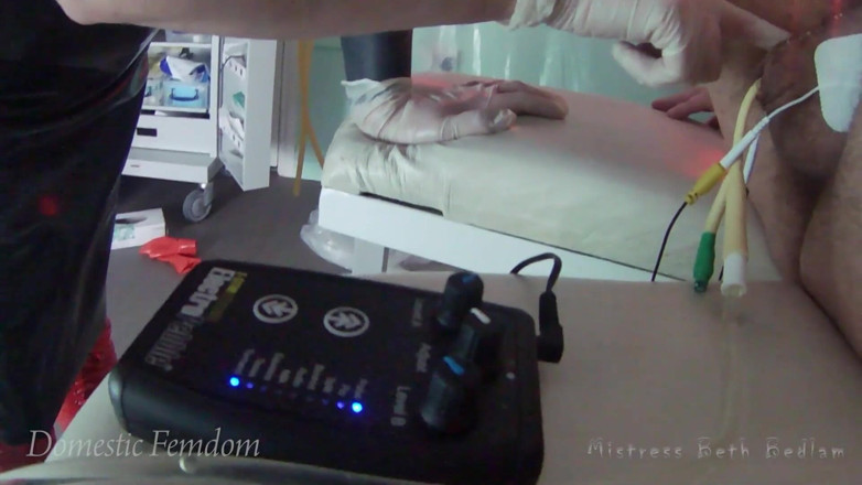 Domestic femdom: Modified Part 2 - Extreme Electric CBT