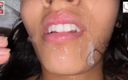 Ananya Sharma: Facial avec plein de sperme