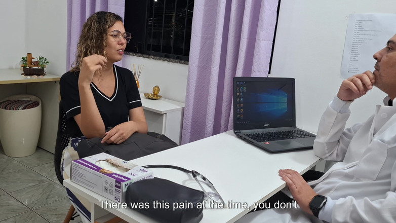 Victor SweetCoupleStories: Esame medico addominale da parte del medico generale