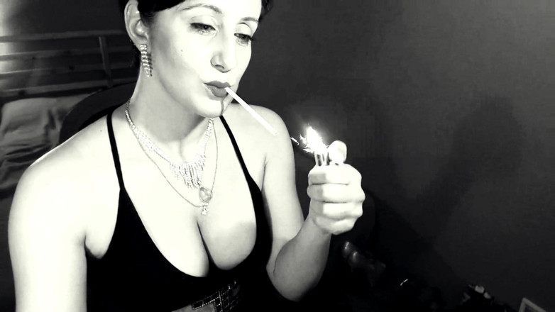 LegsOnHeels: Smoking tease in classy outfit