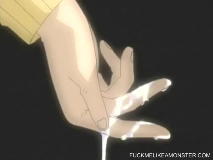 Fuck Me Like a Monster: Kartun hentai pasangan romantik menikmati seks tegar