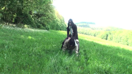 Femdom Austria: Outdoor fun with pet boy