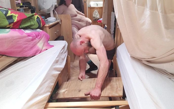 SSBBW Hunter: Fixing the Bed SSBBW Lady Brads Broke