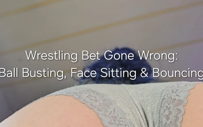 Freya Reign: Wrestling Bet andate storto: ball busting, faccia seduta e rimbalzando