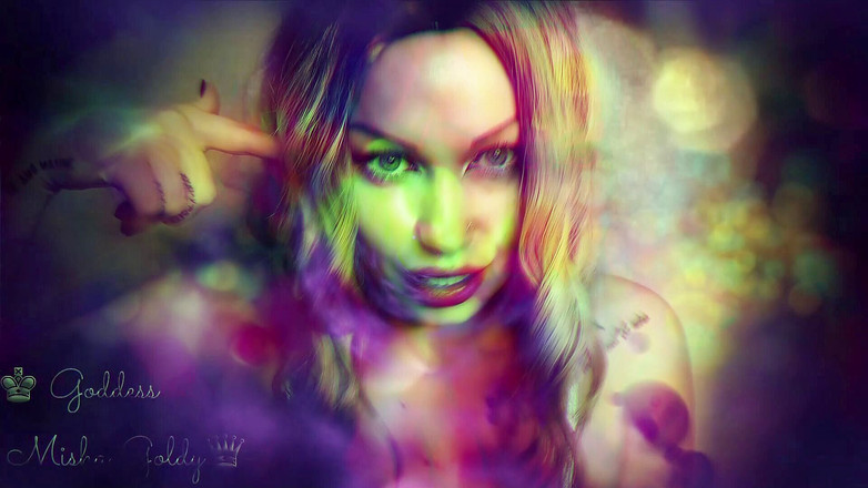 Goddess Misha Goldy: 보지 섹스 없음! 그냥 강한 ASMR 뇌 섹스!