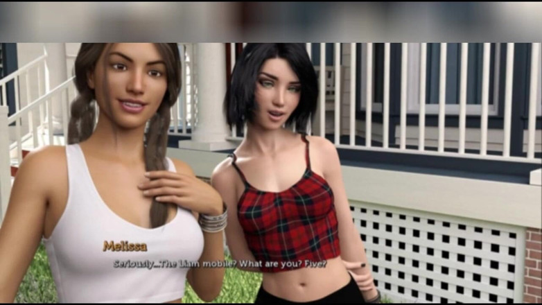 3DXXXTEEN2 Cartoon: Two girls named Hedwig and Angela. 3D porn cartoon sex
