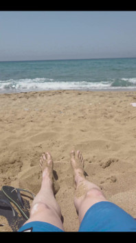 Red Beach in Crete