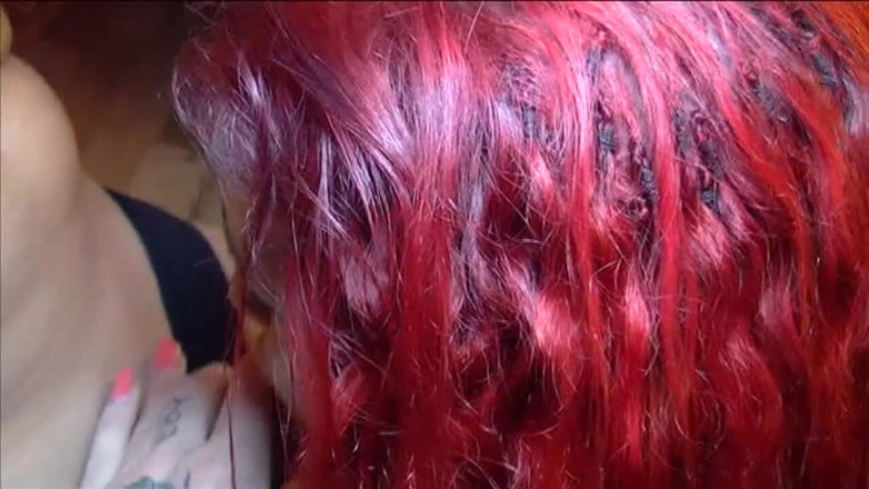Cumdate: Tattooed Redhead MILF Stretched Wide by Throbbing Cock in Wild...
