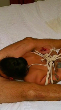 Mevrouw Merlowe Hogtied pijpbeurt