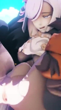 Shenhe Gets a Rough Anal Fuck by a Mitachurl - Genshin Impact