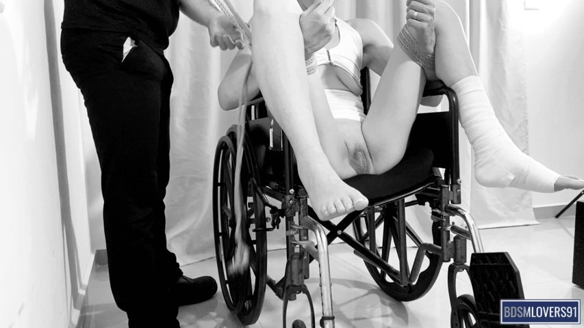Darkness Is a Matter of Point of View - Wheelchair Bondage