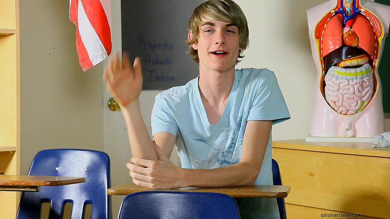Teach Twinks: Cachonda Preston Andrews tiene algunas cosas para compartir