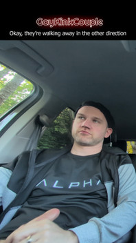 Cum Stained Shirt 3 Risky Car Fun