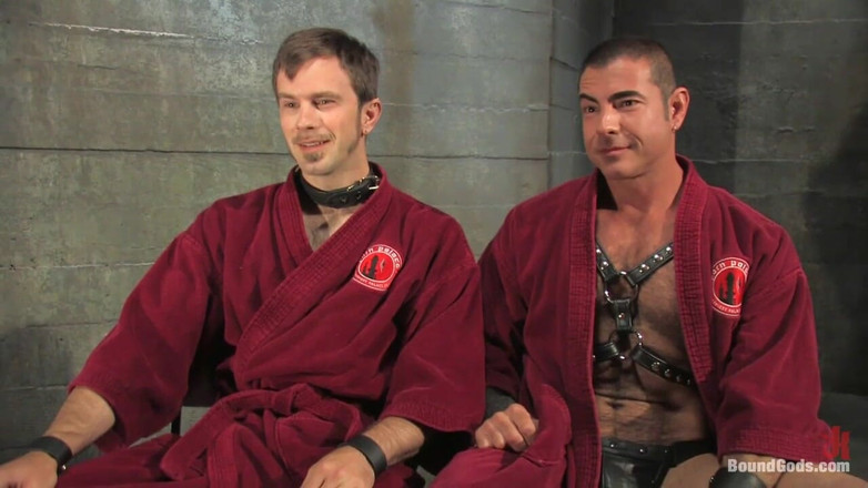 KINK men: Master Nick Moretti and Slave Dante