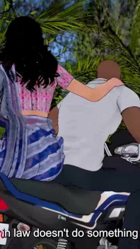 Indianca Desi Bhabhi a fost futută de cumnatul ei, pe care indianca Bhabhi s-a bucurat foarte mult