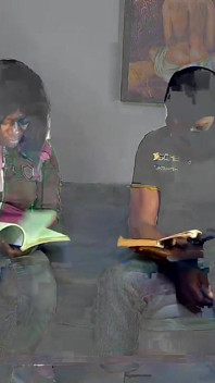 Morty Black Prod - dva studenti se snaží studovat, ale podivná africká děvka Chtějí bbc místo
