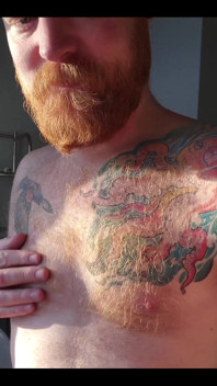 Ginger Fur in the Morning