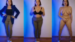 Seksi iş arkadaşının soyunup eğilip mükemmel kıvrımlarını teşhir etme hayalini kuruyorsun
