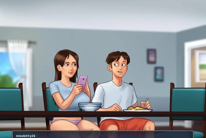 Miss Kitty 2K: Summertime Saga Reworked - 19 My Sluttygram Account by Misskitty2k