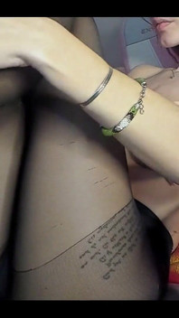 Nylon Pussy Teasing Show!