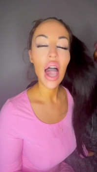 MILF Gia Gets Cummed in Mouth by Big Black Cock