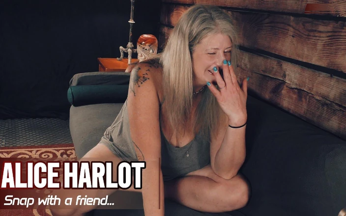 Alice Harlot: Masturbace přivolání při snapu