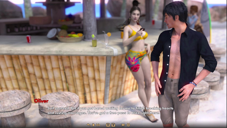 Johannes Gaming: Darker 9 Two BBW 私にビーチで彼らのペニスを吸わせた