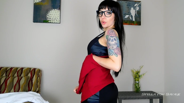 Stella Von Savage: Rigged Chastity Game - Strip JOI
