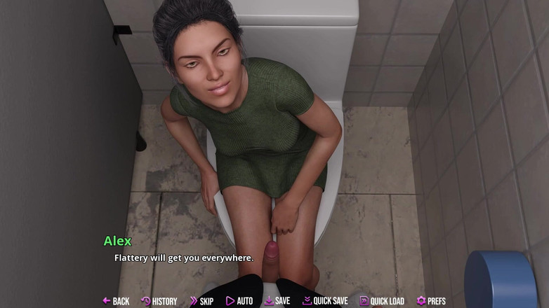LustSaga: College kings 135 - autumn lutscht alex's schwanz wie ein lutscher