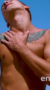 Sexy nudistická pláž