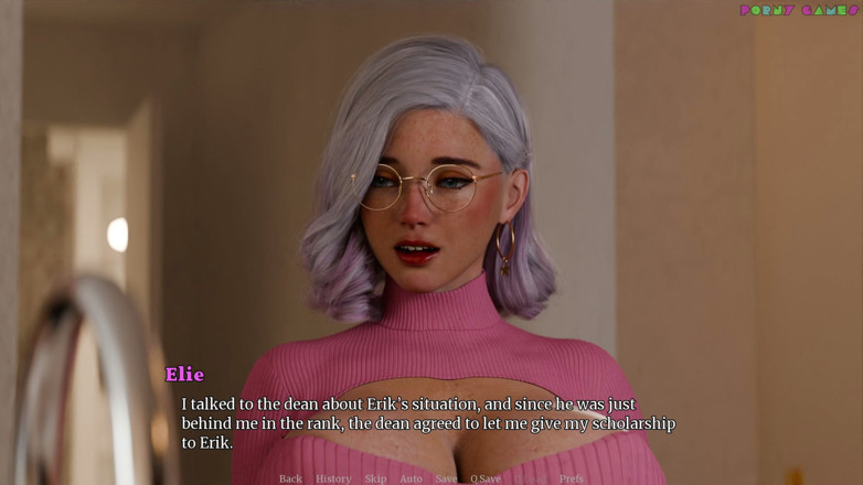 Porny Games: 原始魔法的红面纱 - 与丰满女士的性感课程，第一次 1