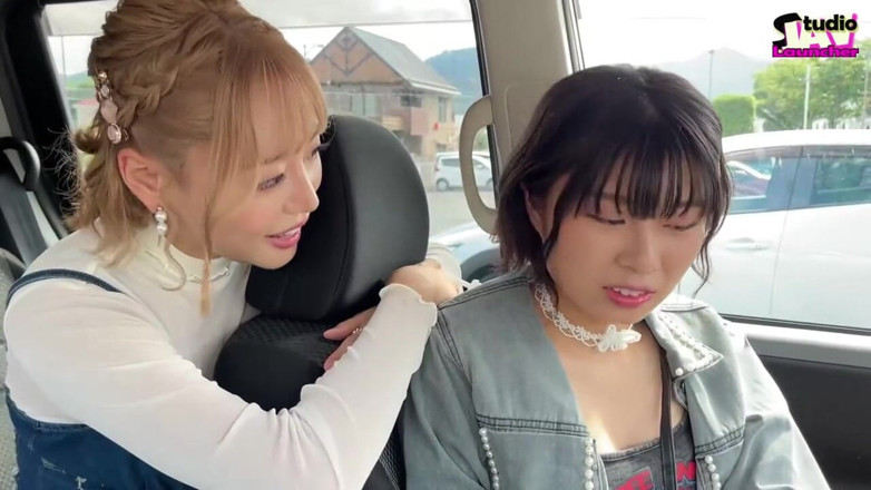 Studio JAV Launcher: A Blonde and a Dark-haired Beauty Share Wild Passion Beneath...