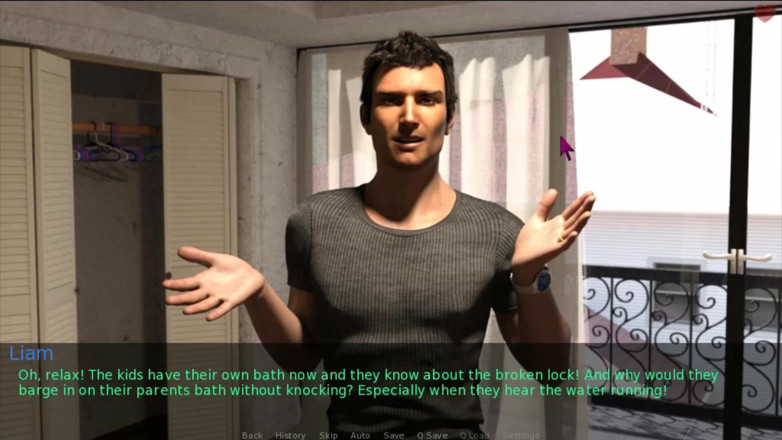 Visual Novels: Жена и мачеха, часть 10