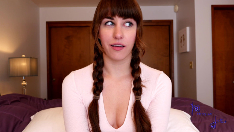 Princess Leia: Webcam fun with stepdad