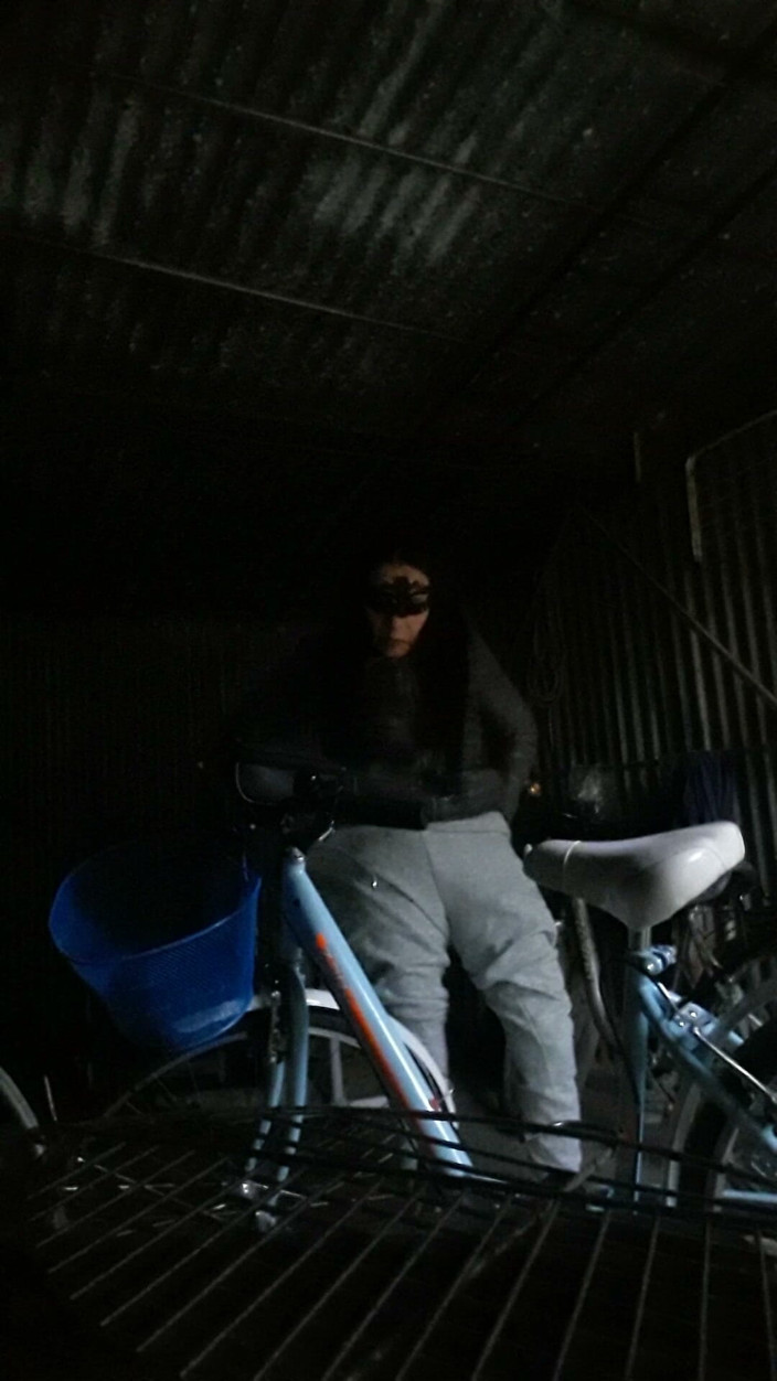 WEBREGINETTA2023: Bike Saddle Inside Pussy