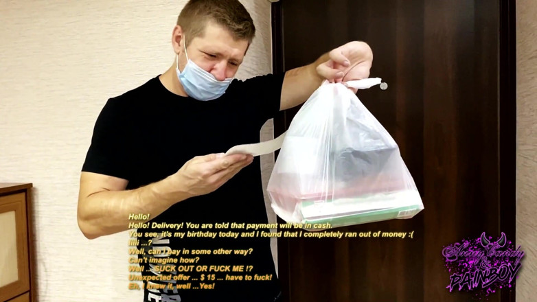AnnyCandyPainboy: 寿司配達員が客を犯した