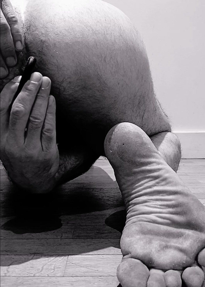 Pft: POV of My Feet and Ass, Playing with My Prostate...
