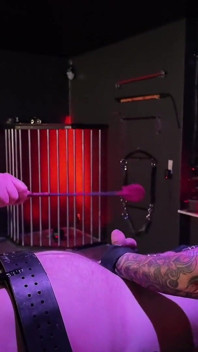 BDSM Session with Tall Blond Trans Woman