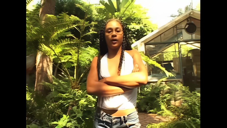 The Africans: The Riding Girl Enjoys Life