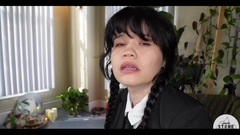 Andre Stone: Wednesday Addams Takes Huge Cock &amp; Load Ft. Yhivi