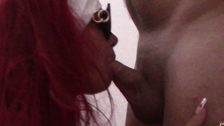 LauraOnHeels: Close-up of a MILF Sucking a Cock and Taking a...