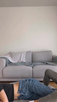 Eu amo esmagar os pés do meu amante