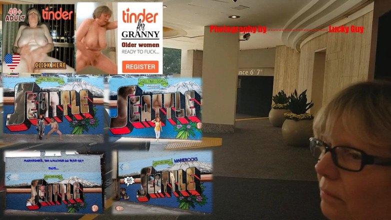 MarieRocks: Exhibitionistische GILF blootgesteld in Seattle, deel 2