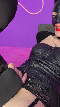 Sissy Deepthroat Training Part 2: Mistress Irena Mur Trains Her Sissy to Swallow Like a Real Whore