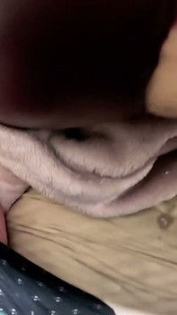 Brown Leather Dominant Wife Twin Sister Twist. Deepthroat, Doggy and Creampie