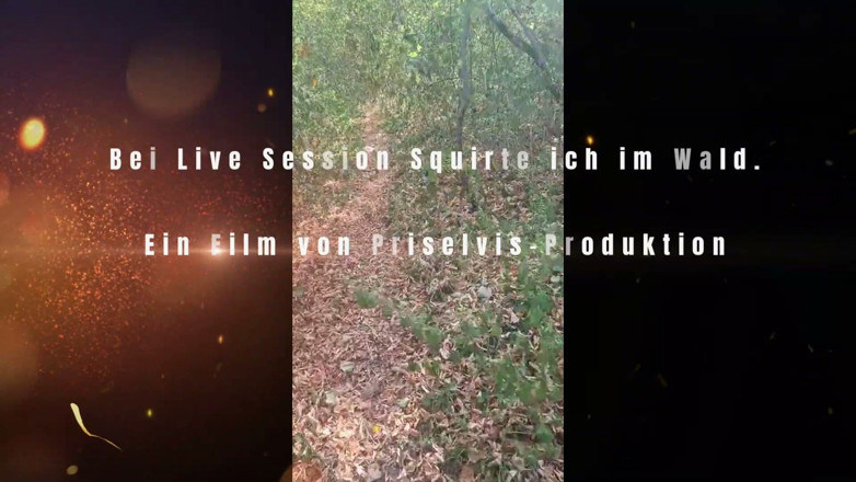 steffigeil: Alla Live Session ho spruzzato nella foresta.