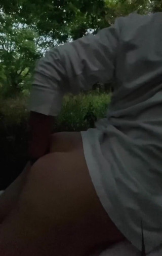 Naughtypalphy: Venkovní fisting pro sebe