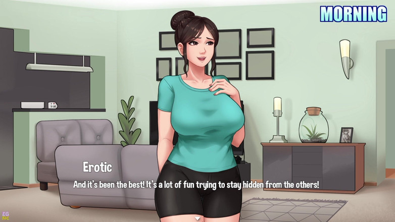 EroticGamesNC: House Chores #31: ibu tiri panas memberikan saya kejutan nakal