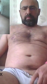 Playing with Stepdaddy's Big Dick