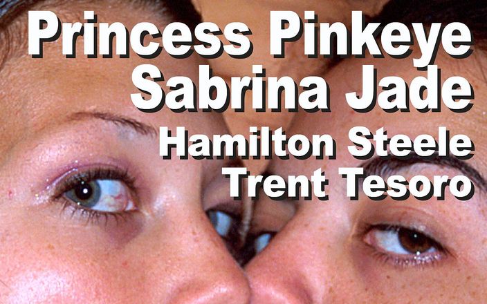 Edge Interactive Publishing: Princess pinkeye和sabrina jade和汉密尔顿斯蒂尔和trent tesoro bbgg吮吸面部pinkeye gmnt-pe02-08